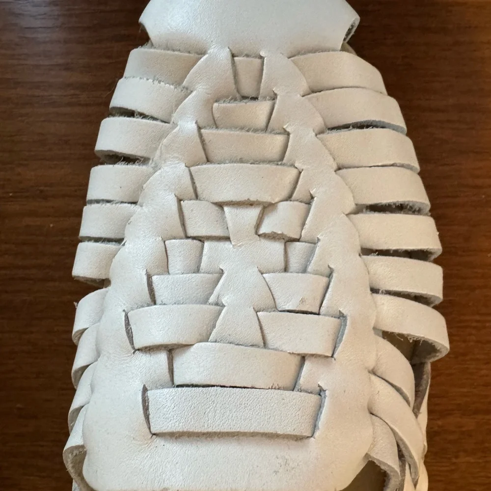 NWOT Vintage Softspots White Huaraches - Size 8.5M - Picture 4 of 6